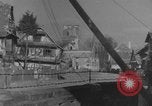 Image of tanks outfitted with hedgerow cutters and flame throwers Europe, 1944, second 34 stock footage video 65675041512