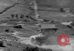 Image of tanks outfitted with hedgerow cutters and flame throwers Europe, 1944, second 42 stock footage video 65675041512