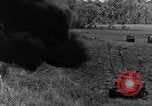 Image of tanks outfitted with hedgerow cutters and flame throwers Europe, 1944, second 48 stock footage video 65675041512