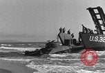 Image of tanks outfitted with hedgerow cutters and flame throwers Europe, 1944, second 52 stock footage video 65675041512