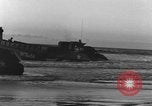 Image of tanks outfitted with hedgerow cutters and flame throwers Europe, 1944, second 54 stock footage video 65675041512