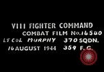 Image of Eighth Air Force Germany, 1944, second 12 stock footage video 65675041521