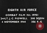 Image of Eighth Air Force Germany, 1944, second 5 stock footage video 65675041522