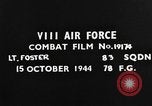 Image of Eighth Air Force Germany, 1944, second 34 stock footage video 65675041522