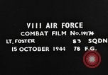 Image of Eighth Air Force Germany, 1944, second 35 stock footage video 65675041522