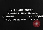 Image of Eighth Air Force Germany, 1944, second 36 stock footage video 65675041522