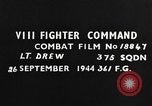 Image of Eighth Air Force Germany, 1944, second 53 stock footage video 65675041522