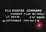 Image of Eighth Air Force Germany, 1944, second 55 stock footage video 65675041522