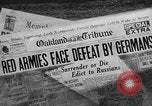 Image of German forces invade the soviet Union Soviet Union, 1941, second 40 stock footage video 65675041523