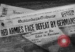 Image of German forces invade the soviet Union Soviet Union, 1941, second 41 stock footage video 65675041523
