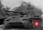 Immagine di Catturato tedesco Panther Tank test Saint Lo Francia, 1944, secondo 15 filmato di repertorio 65675041538