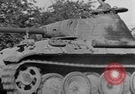 Immagine di Catturato tedesco Panther Tank test Saint Lo Francia, 1944, secondo 17 filmato di repertorio 65675041538