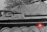 Immagine di Catturato tedesco Panther Tank test Saint Lo Francia, 1944, secondo 18 filmato di repertorio 65675041538