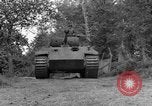 Image of Ground  view Mark V tank  Saint Lo France, 1944, second 9 stock footage video 65675041539