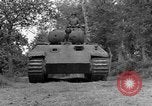 Image of Ground  view Mark V tank  Saint Lo France, 1944, second 14 stock footage video 65675041539