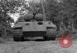 Image of Ground  view Mark V tank  Saint Lo France, 1944, second 15 stock footage video 65675041539