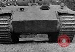 Image of Ground  view Mark V tank  Saint Lo France, 1944, second 24 stock footage video 65675041539
