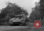 Image of Ground  view Mark V tank  Saint Lo France, 1944, second 41 stock footage video 65675041539