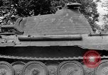 Image of Ground  view Mark V tank  Saint Lo France, 1944, second 54 stock footage video 65675041539