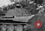 Image of Ground  view Mark V tank  Saint Lo France, 1944, second 58 stock footage video 65675041539