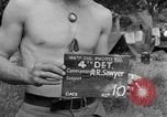 Standbild Deutsche Mark V Tank von den Amerikanern gefangengenommen Saint Lo Frankreich, 1944, aus Sekunde 5 historischem Filmmaterial Videoclip 65675041541