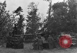 Standbild Deutsche Mark V Tank von den Amerikanern gefangengenommen Saint Lo Frankreich, 1944, aus Sekunde 12 historischem Filmmaterial Videoclip 65675041541
