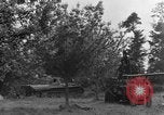 Standbild Deutsche Mark V Tank von den Amerikanern gefangengenommen Saint Lo Frankreich, 1944, aus Sekunde 24 historischem Filmmaterial Videoclip 65675041541