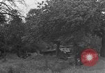 Standbild Deutsche Mark V Tank von den Amerikanern gefangengenommen Saint Lo Frankreich, 1944, aus Sekunde 32 historischem Filmmaterial Videoclip 65675041541