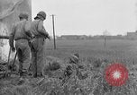 Standbild deutsche Kapitulation zum sechsten Armored Division Altenburg Deutschland, 1945, aus Sekunde 37 historischem Filmmaterial Videoclip 65675041547
