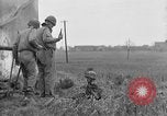 Standbild deutsche Kapitulation zum sechsten Armored Division Altenburg Deutschland, 1945, aus Sekunde 38 historischem Filmmaterial Videoclip 65675041547