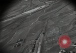 Image of gun camera records strafing attack by US warplane Korea, 1950, second 41 stock footage video 65675041566