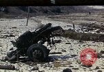 Image of Destroyed Army convoy Hoengsong Korea, 1951, second 1 stock footage video 65675041573