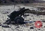 Image of Destroyed Army convoy Hoengsong Korea, 1951, second 7 stock footage video 65675041573