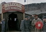 Image prisonnier de guerre Camp Munsan-Ni Corée, 1953, de la seconde 4 séquences d'archives historiques vidéo 65675041581
