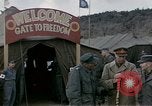 Image prisonnier de guerre Camp Munsan-Ni Corée, 1953, de la seconde 7 séquences d'archives historiques vidéo 65675041581