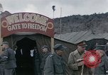 Image prisonnier de guerre Camp Munsan-Ni Corée, 1953, de la seconde 20 séquences d'archives historiques vidéo 65675041581