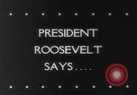 Image of Franklin Roosevelt United States USA, 1943, second 3 stock footage video 65675041594