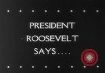 Image of Franklin Roosevelt United States USA, 1943, second 4 stock footage video 65675041594