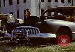 Standbild zerstörten Automobil Korea, 1950, aus Sekunde 35 historischem Filmmaterial Videoclip 65675041599