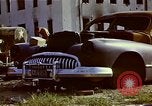 Standbild zerstörten Automobil Korea, 1950, aus Sekunde 42 historischem Filmmaterial Videoclip 65675041599