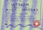 Standbild Vereinigten Staaten Truppen Inchon Incheon South Korea, 1950, aus Sekunde 5 historischem Filmmaterial Videoclip 65675041601