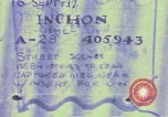 Standbild Vereinigten Staaten Truppen Inchon Incheon South Korea, 1950, aus Sekunde 13 historischem Filmmaterial Videoclip 65675041601