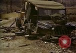 Standbild zerstörten US-Militär Lkw nach Hoengsong Massaker Hoengsong Korea, 1951, aus Sekunde 32 historischem Filmmaterial Videoclip 65675041618