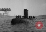 Image of nuclear powered submarine Connecticut USA, 1959, second 28 stock footage video 65675041625