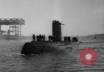 Image of nuclear powered submarine Connecticut USA, 1959, second 30 stock footage video 65675041625