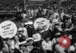 Image of nuclear powered submarine Connecticut USA, 1959, second 37 stock footage video 65675041625
