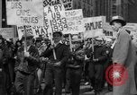Image of national labor strikes and President Roosevelt United States USA, 1934, second 23 stock footage video 65675041627
