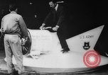 Image of flying scooters Princeton New Jersey USA, 1959, second 4 stock footage video 65675041631