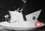 Image of flying scooters Princeton New Jersey USA, 1959, second 10 stock footage video 65675041631