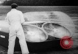 Image of flying scooters Princeton New Jersey USA, 1959, second 26 stock footage video 65675041631